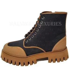 Gucci | Shoes | Gucci Mens Boots Gg Supreme Logo Print  display picture 3